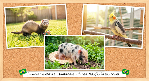 animais exóticos permitidos e proibidos no Brasil